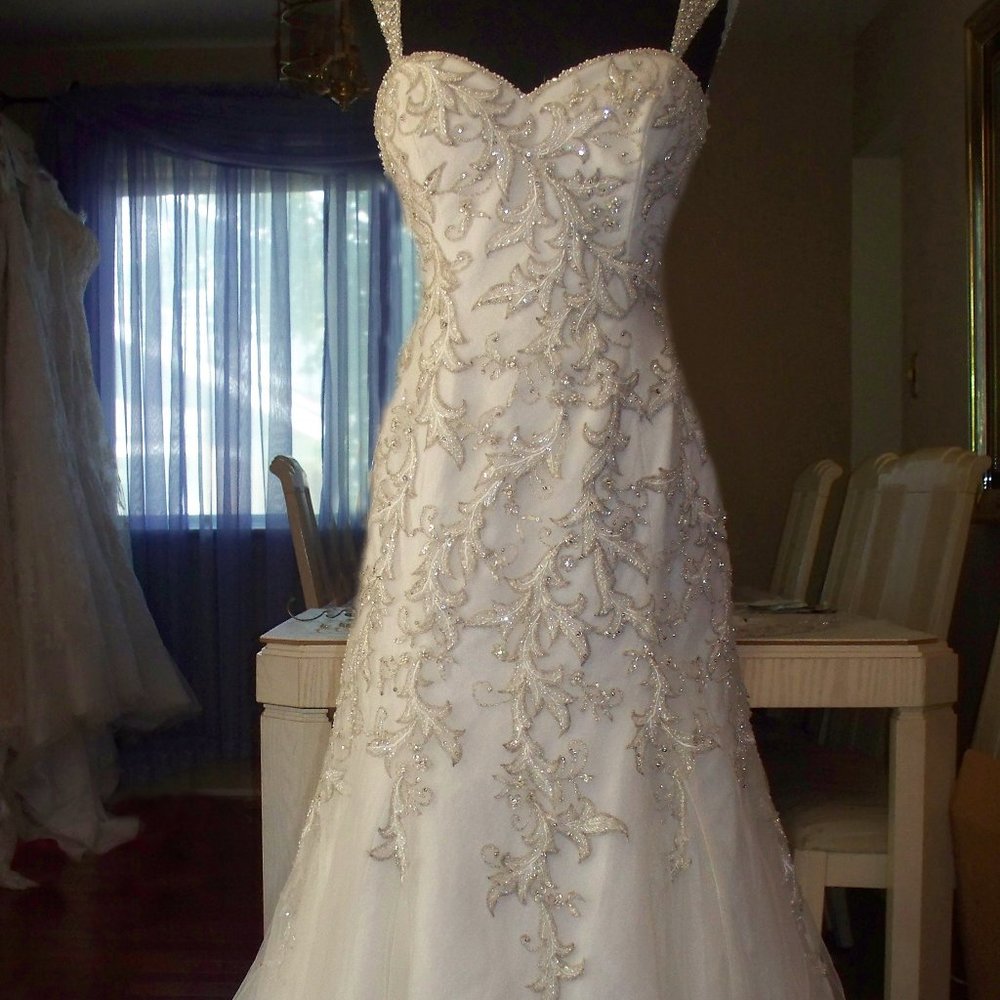 Jasmine Couture Wedding Dress Size 10